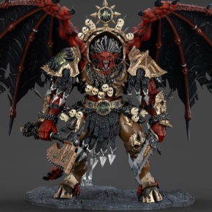 WARHAMMER World Eaters Angron Daemon Primarch of Khorne Molecular Structure Crystal Structure