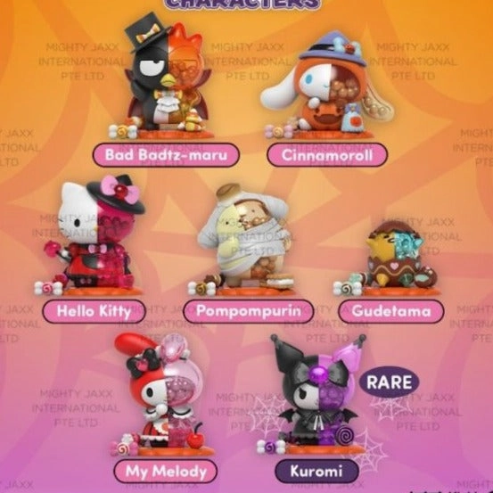 Jason Freeny Spooky Fun Sanrio Holloween Ver. (Set of 6) Bird Model