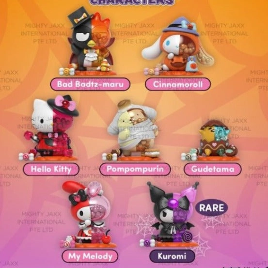Jason Freeny Spooky Fun Sanrio Holloween Ver. (Set of 6) Comic Adaptation