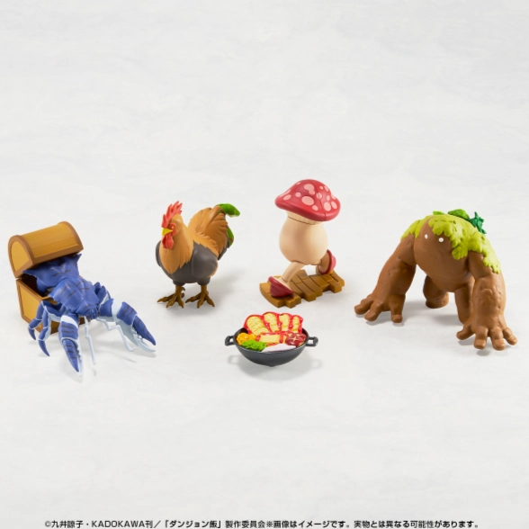 Dissection Puzzle FANTASY Delicious in Dungeon Monster Collection Full-course (with bonus) Generational Gift