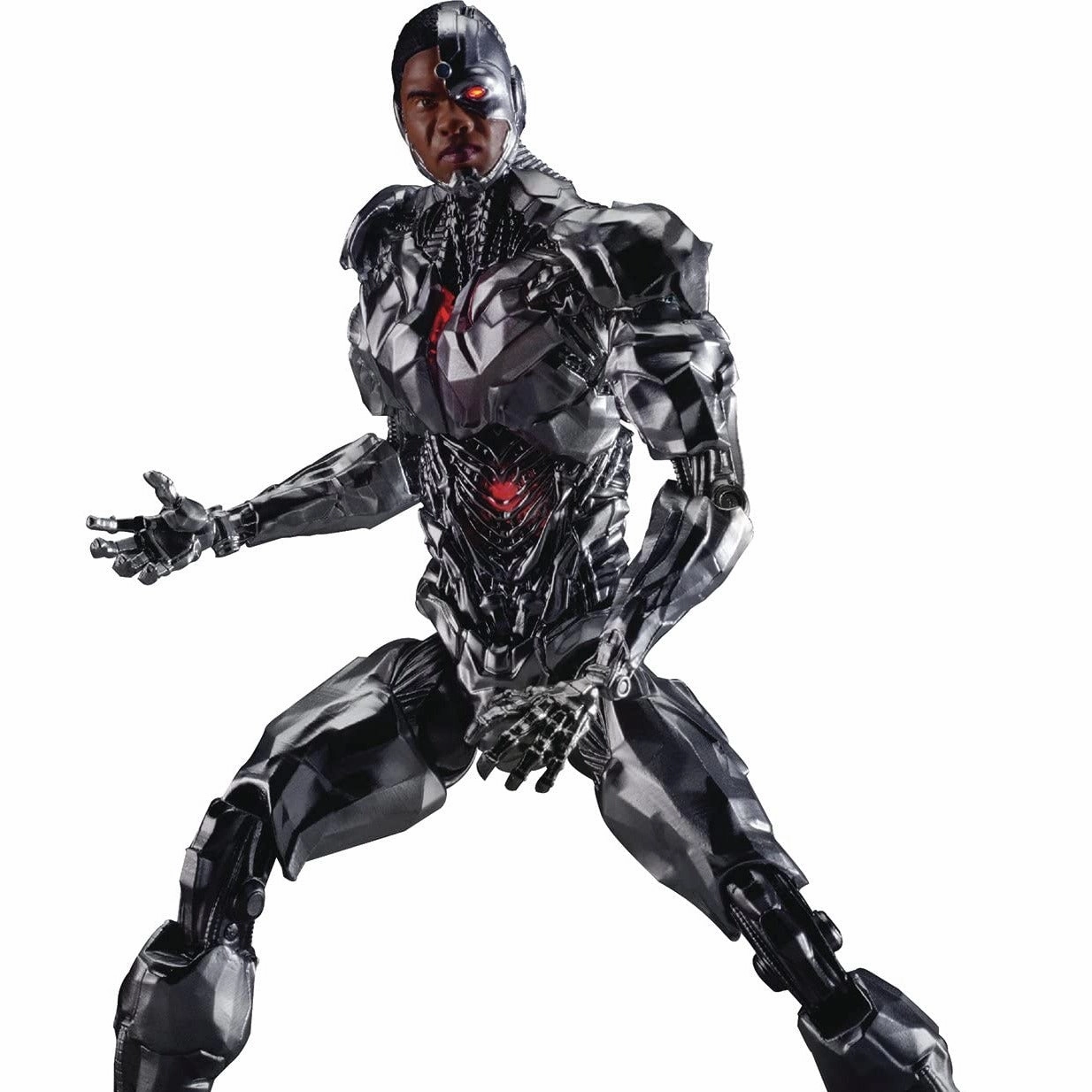 Oceanic Art Art Series Justice League Movie: Dah-008 Dynamic 8ction Cyborg Action Figure