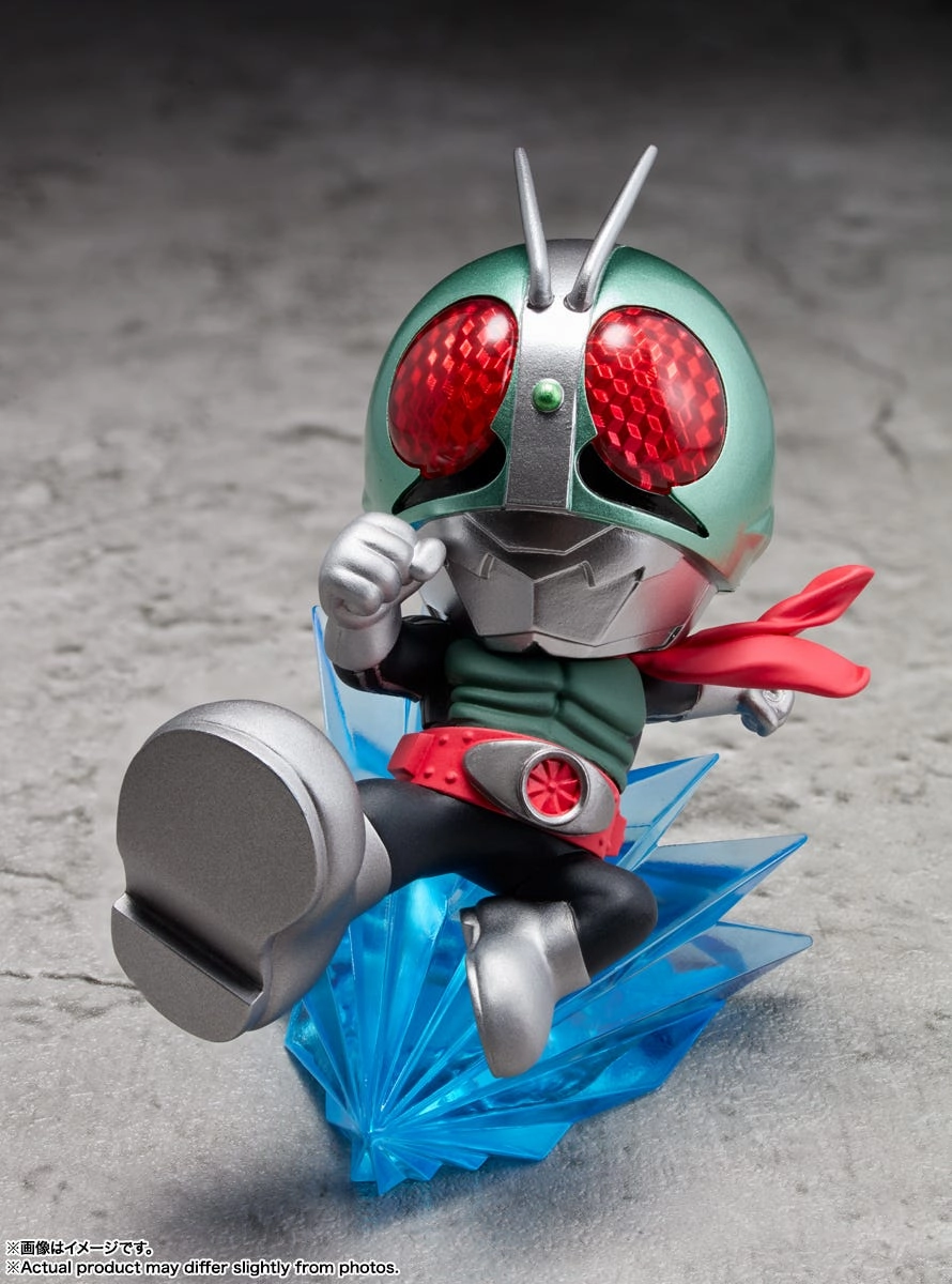 Anime Statue Kamen Rider ARTlized Go!Go!Rider Kick! "Kamen Rider" Tamashii Nations Box (Set of 6)