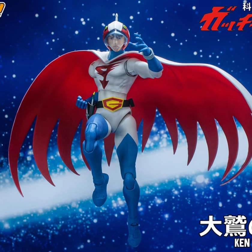 Ken the Eagle "Gatchaman" Action Figure Art Decor Anime Figure