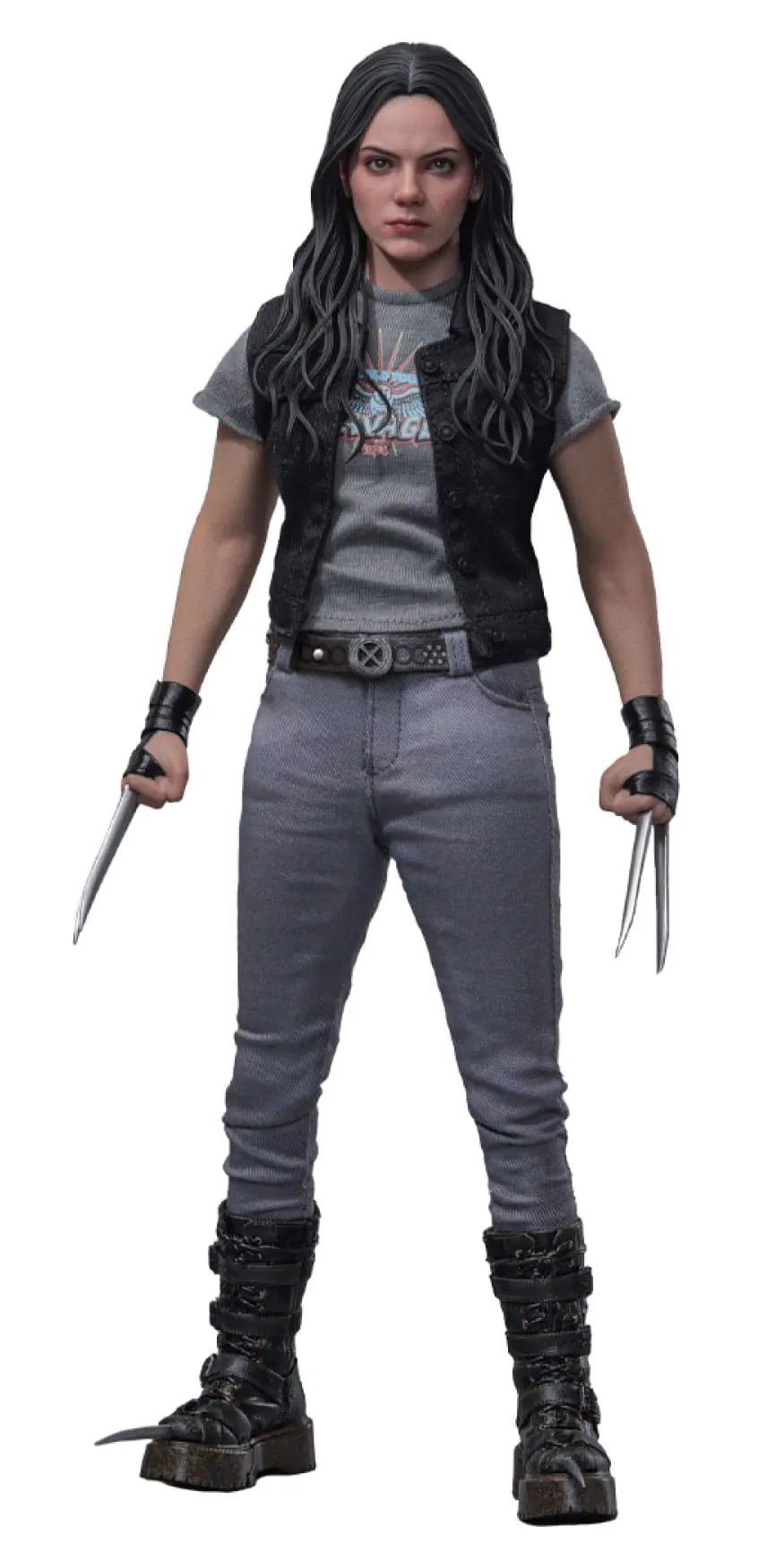 Hot Toys X-23 - Deadpool & Wolverine - MMS781 - 1/6 Scale Collectible Figure Dog Sculpture