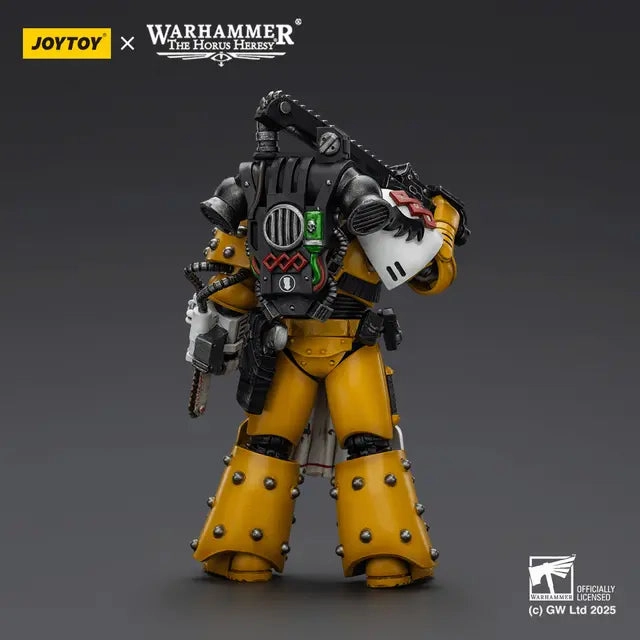 WARHAMMER Imperial Fists Legion Apothecary Impressionist Art Mid Century