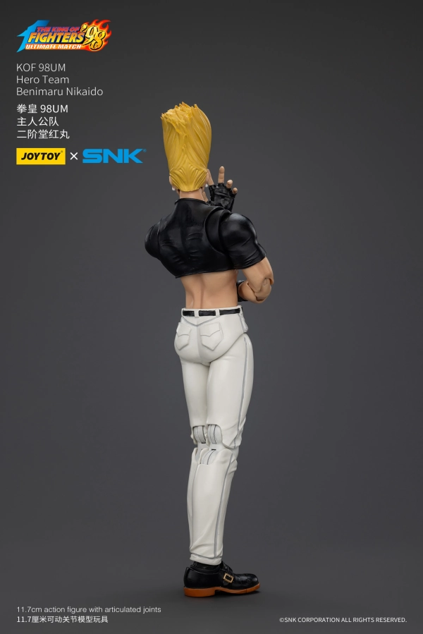 KOF 98UM Hero Team Benimaru Nikaido 1/18 Scale WiFi Compatible Letter Block