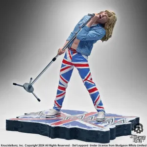 Knucklebonz Def Leppard Rock Iconz Joe Elliott Statue Collectors Toy