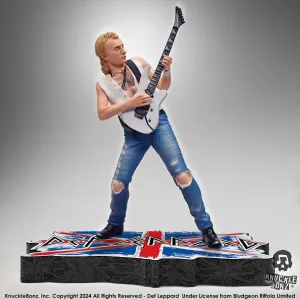 Knucklebonz Def Leppard Rock Iconz Phil Collen Statue Industrial Decor