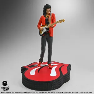 Detailed Replica Knucklebonz The Rolling Stones Rock Iconz Ronnie Wood (Tattoo You Tour 1981) Statue