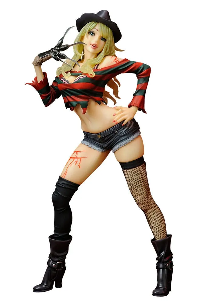Kotobukiya Freddy vs. Jason Freddy Krueger 2nd Edition Bishoujo 1/7 Statue Celebrity endorsed Holiday Catalog