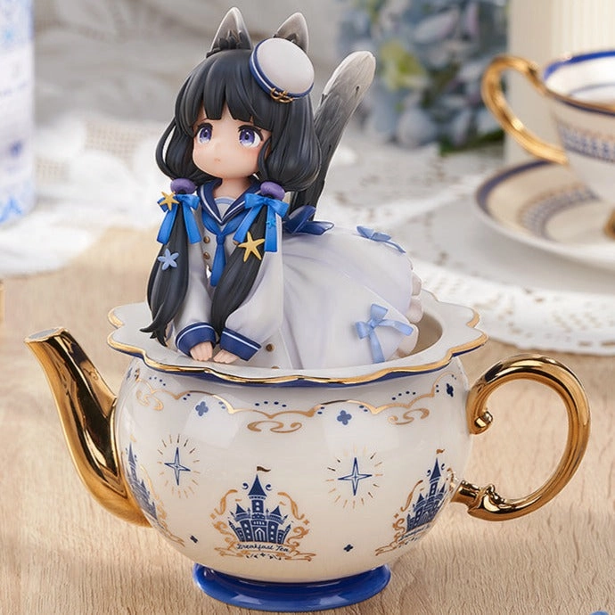 RIBOSE DLC  Tea Time Cats Cow Cat Dragon Figure Animal Figure