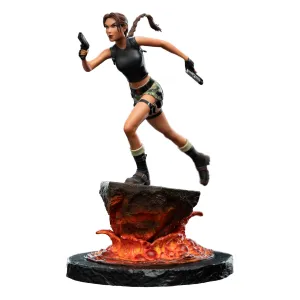 Weta Tomb Raider Lara Croft The Sanctuary of Flame Mini Statue Communication Skill