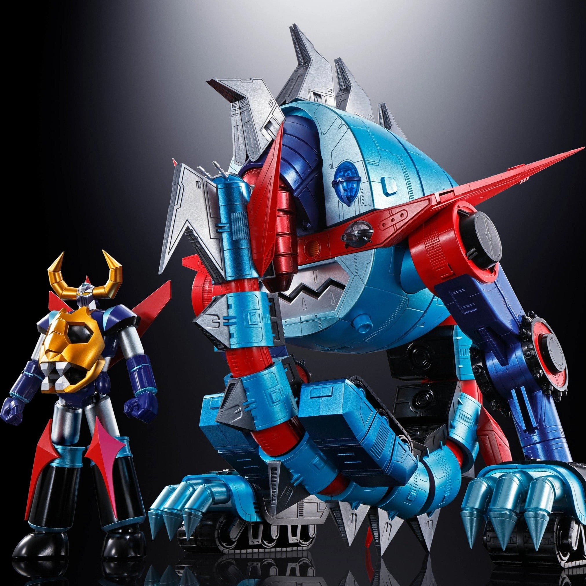 Legend Of Daiku-Maryu GX-100 Gaiking and Daiku Maryu Soul of Chogokin Anime Object