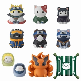 Nyaruto! Naruto Shippuden Once Upon A Time in Konoha Mega Cat Project??with gift??(Set of 8) Message Option Fall Decor