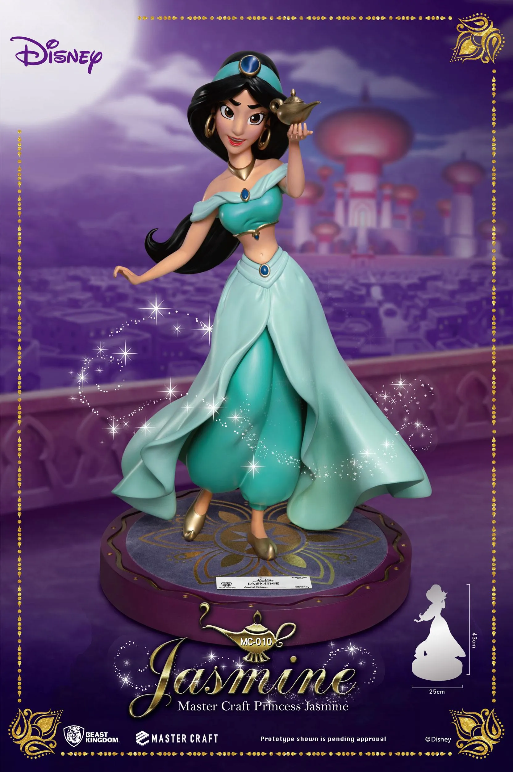 Beast Kingdom Jasmine - Disney's Aladdin - MC-010 - Master Craft Collectible Statue Transforming Toy Social media
