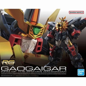 Anime Sculpture Construction Vehicle Bandai Hobby RG GaoGaiGar