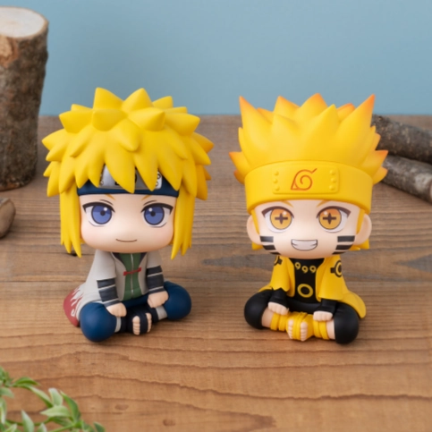 Alien Creature Acrylic Stand Lookup Minato Namikaze & Naruto Uzumaki Six Paths Sage Mode (with gift)