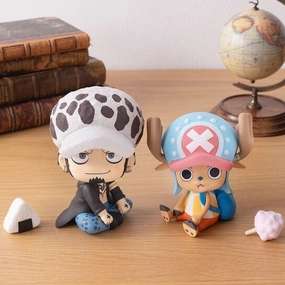 Vinyl Model Anime Object Lookup ONE PIECE TRAFALGAR LAW & TONYTONY CHOPPER (with gift)