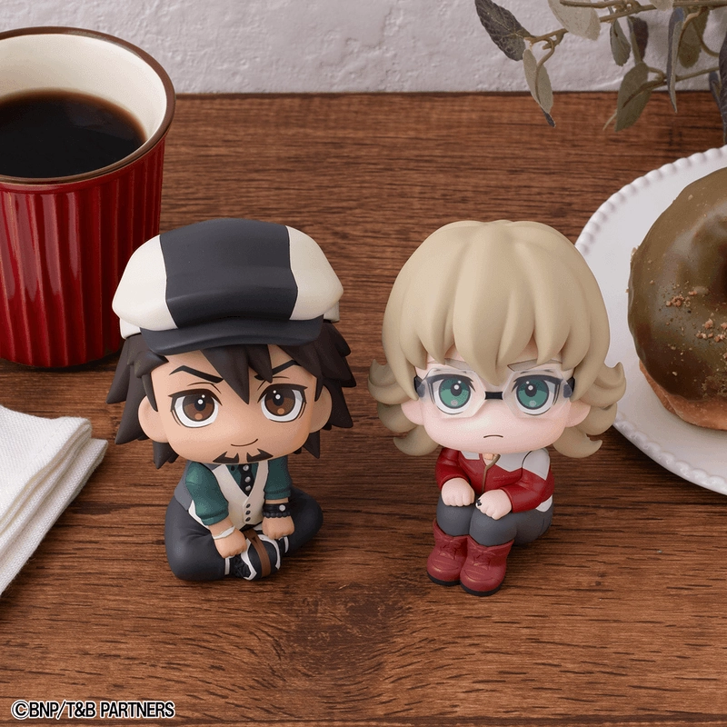 Premium Collectible Small Space Lookup TIGER & BUNNY Kaburagi?T?Kotetsu & Barnaby Brooks Jr. set (with gift)