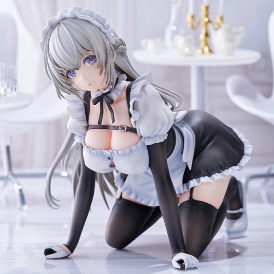 Maid Maison Too Shiraishi Illustration by Io Haori Anime Collectible Film Prop Replica