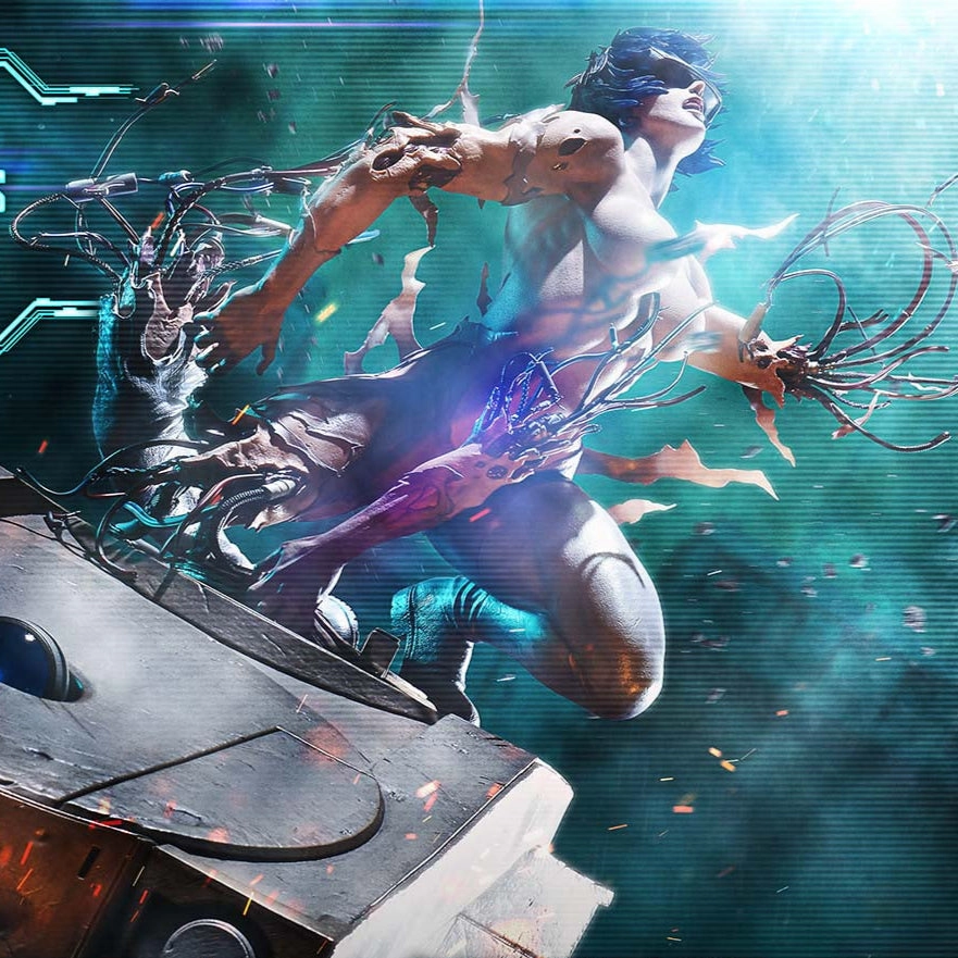 Forest Creature Miniature Collectible Prime 1 Studio Ultimate Premium Masterline GHOST IN THE SHELL Motoko Kusanagi VS Arachnida Bonus Verson