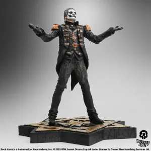 Religious Figure Knucklebonz Ghost Rock Iconz Papa Emeritus IV (Military Jacket) Statue