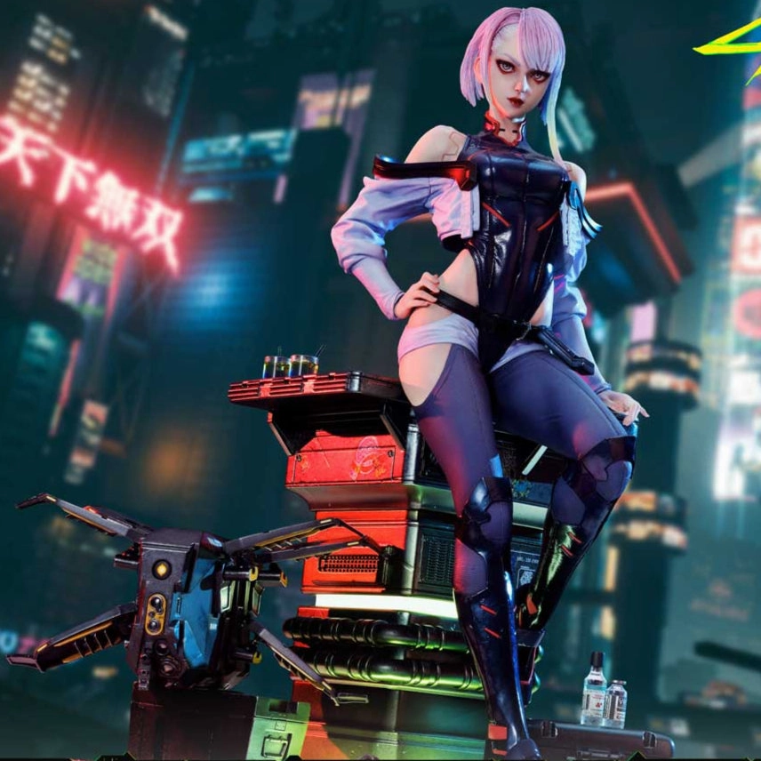 Prime 1 Studio Real Elite Masterline Cyberpunk: Edgerunners Lucy Deluxe Bonus Version Robot Product Limited Toy