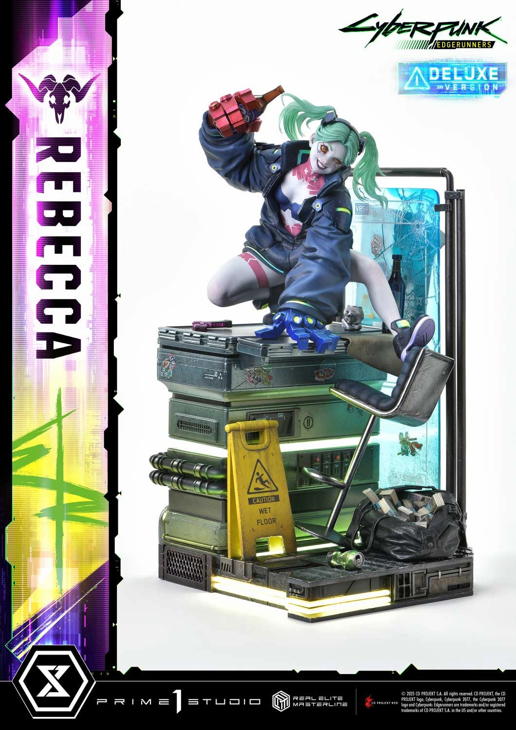 Bookshelf Accent Prime 1 Studio Real Elite Masterline Cyberpunk: Edgerunners Rebecca Deluxe Version