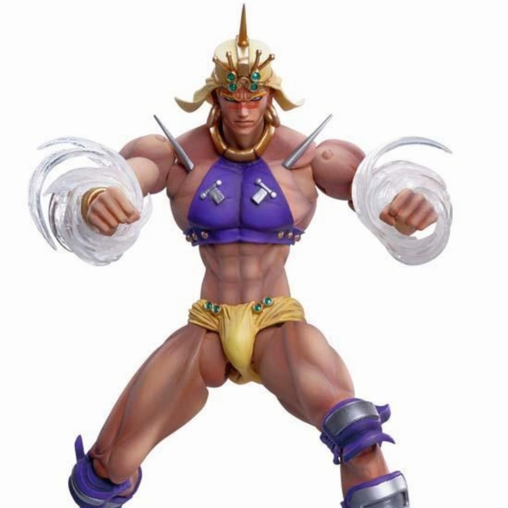 Learning Curve Code Syntax Medicos Jojo's Bizarre Adventure Super Action Statue Wamuu