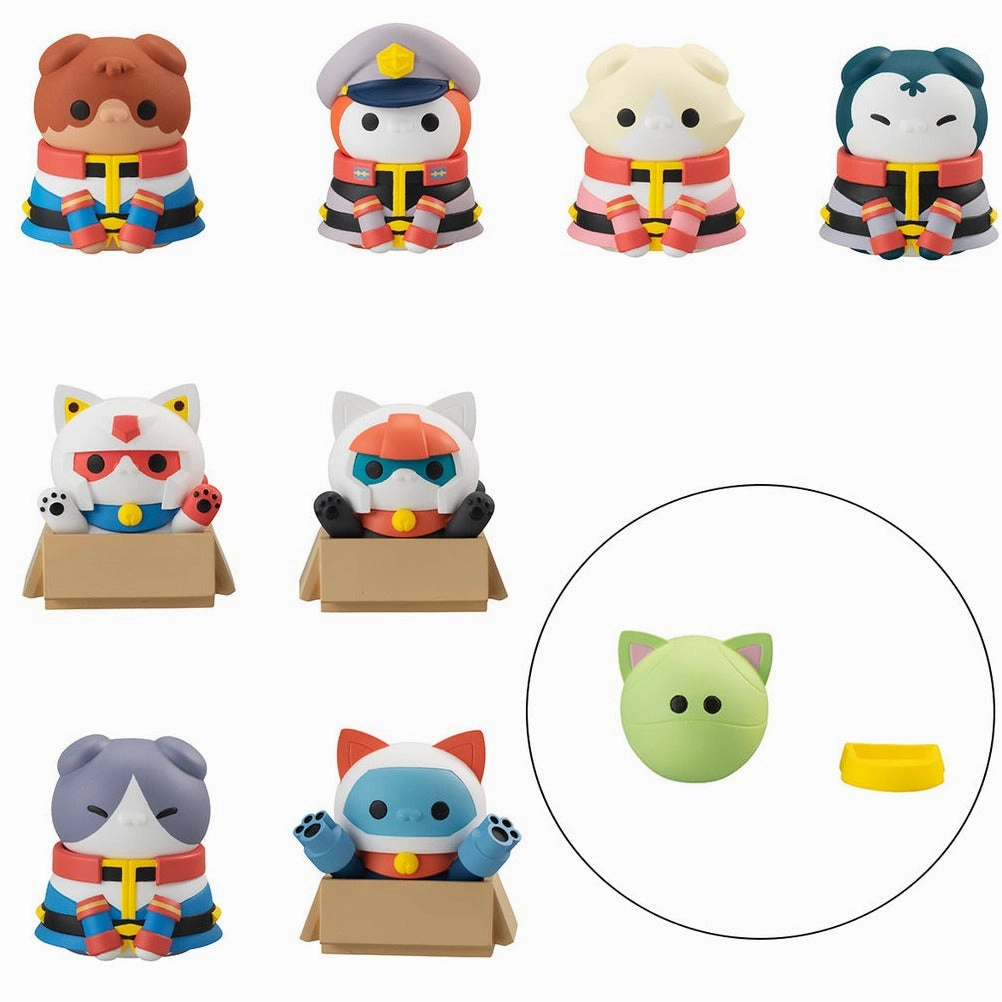 Premium Toy Award Trophy MEGA CAT PROJECT Nyandam Earth Federation Force da Nya! with gift (Set of 8)