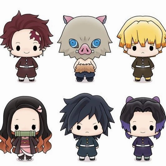 Maximalist Art MEGAHOUSE DEMON SLAYER CHOKORIN MASCOT (Set of 6)