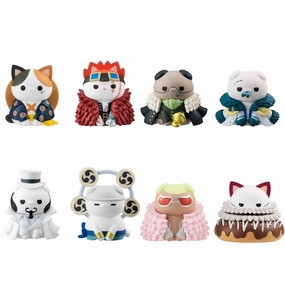 Megahouse MEGA CAT PROJECT NyanPieceNyan! Ver. Luffy with rivals with gift (Each) Gaming Toy