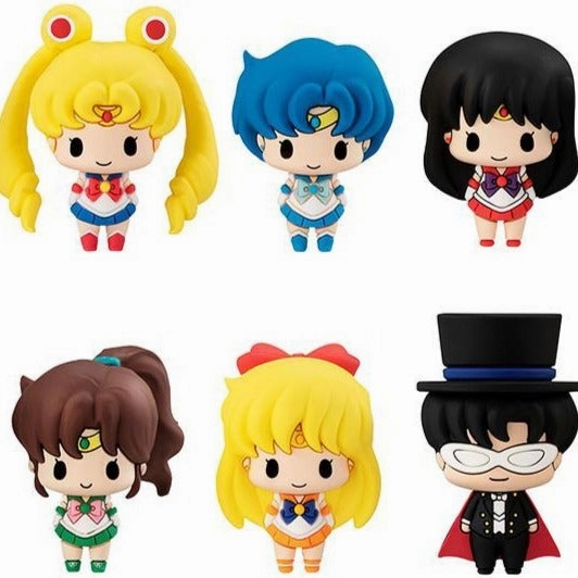 MEGAHOUSE Sailor Moon Chokorin Mascot (Set of 6) Eco Friendly Designer Collection