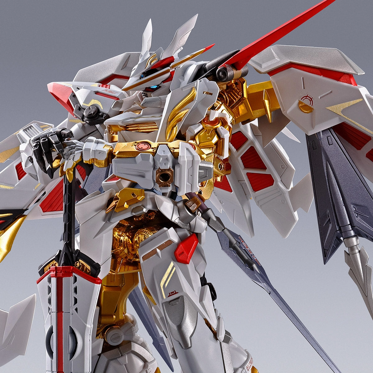 Historical Leader Superhero Hobby METAL BUILD GUNDAM ASTRAY GOLD FRAME AMATSU HANA Version Hana Exclusive