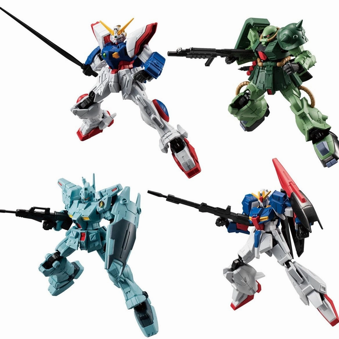 Mobile Suit Gundam G Frame FA 03 (Set of 4) Cute Collectible