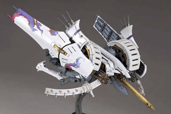 Ikaruga White Plastic Model Kit (Reissue) Standing Pose