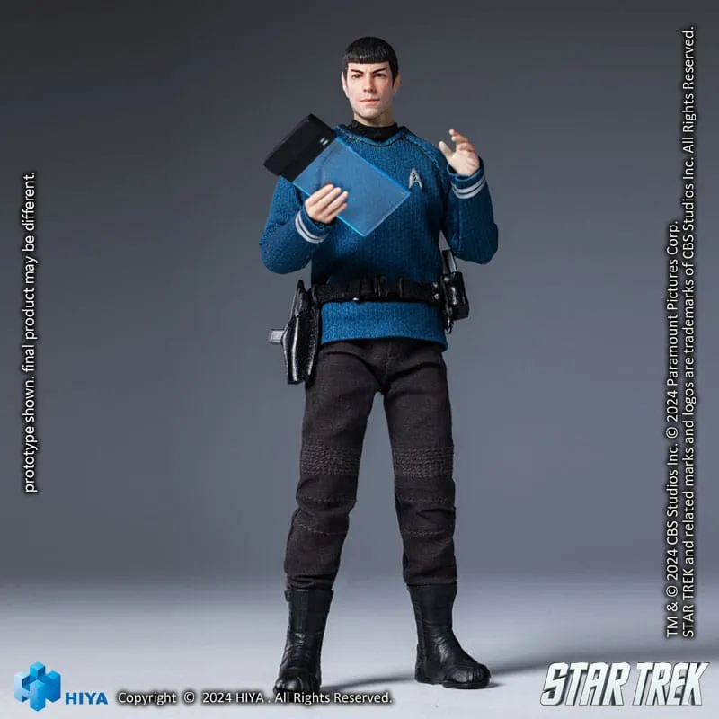 Superhero Replica Mystery Box Hiya Toys Star Trek 2009 Spock Exquisite Super Series 1/12 Action Figure