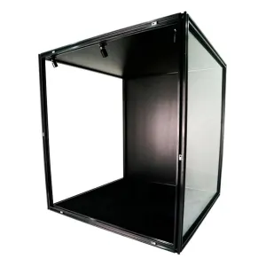 Vinyl Replica Graffiti Figure Moducase Acrylic Display Case with Lighting DF60