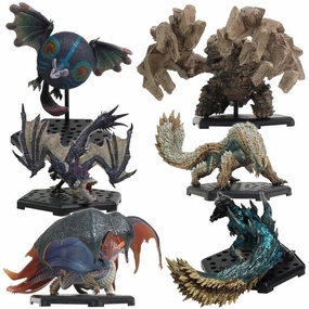 Gaming Model Designer Piece MONSTER HUNTER CAPCOM Capcom Figure Builder Monster Hunter Standard Model Plus Vol.17 (re-run) (Set of 6 Characters)