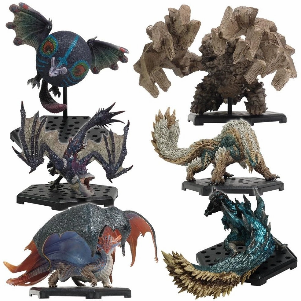 Gaming Model Designer Piece MONSTER HUNTER CAPCOM Capcom Figure Builder Monster Hunter Standard Model Plus Vol.17 (re-run) (Set of 6 Characters)