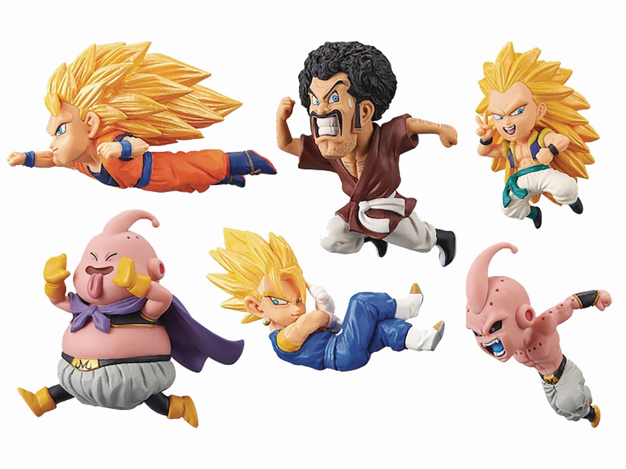 Dragon Ball Z World Collectable Figure WCF Vol.3 Set of 6 Figures Beginner Friendly Teaching Aid
