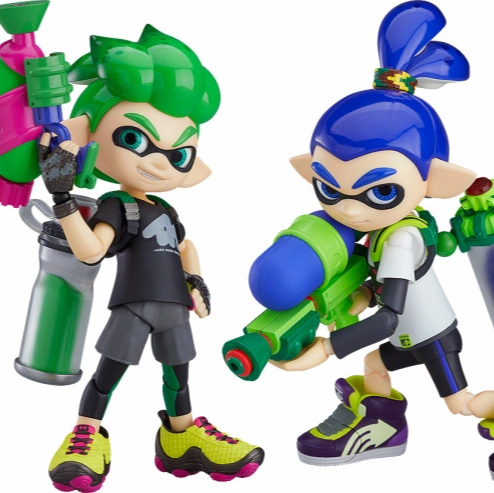 Figma 462-DX Splatoon Boy: DX Edition (Reissue) Pixar Character College Decor