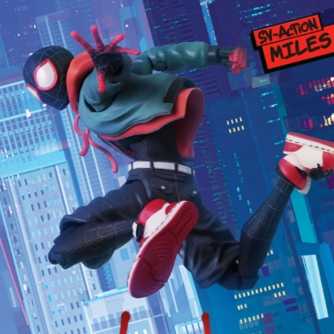 Spider-Man: Into The Spider-Verse SV-Action Miles Morales (Reissue) Oceanic Art
