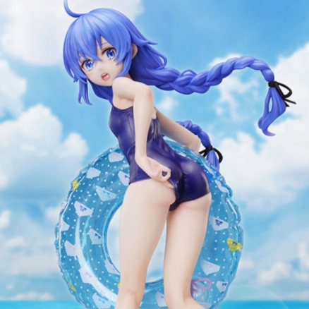 Mushoku Tensei: Jobless Reincarnation ?? Roxy Migurudia Navy Blue Swimsuit Chibi Showcase Chibi Hobby