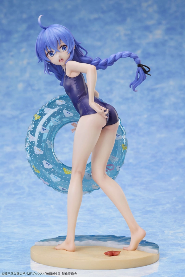 Home Office Mushoku Tensei: Jobless Reincarnation ?? Roxy Migurudia Navy Blue Swimsuit