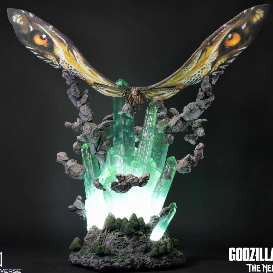 Prime 1 Studio Ultimate Diorama Masterline Godzilla x Kong: The New Empire Mothra Business gift Instagram Worthy