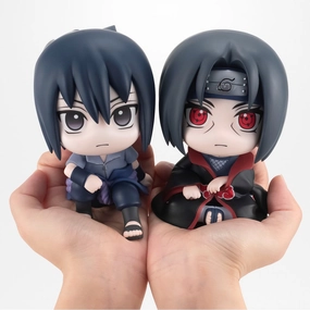 NARUTO MEGAHOUSE Lookup UCHIHA SASUKE & ITACHI ??with gift?? Chibi Character