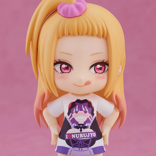 Nendoroid No.2556 Marin Kitagawa: Slippery Girls Full Graphic T-Shirt Ver. Handicraft Item Apartment Living