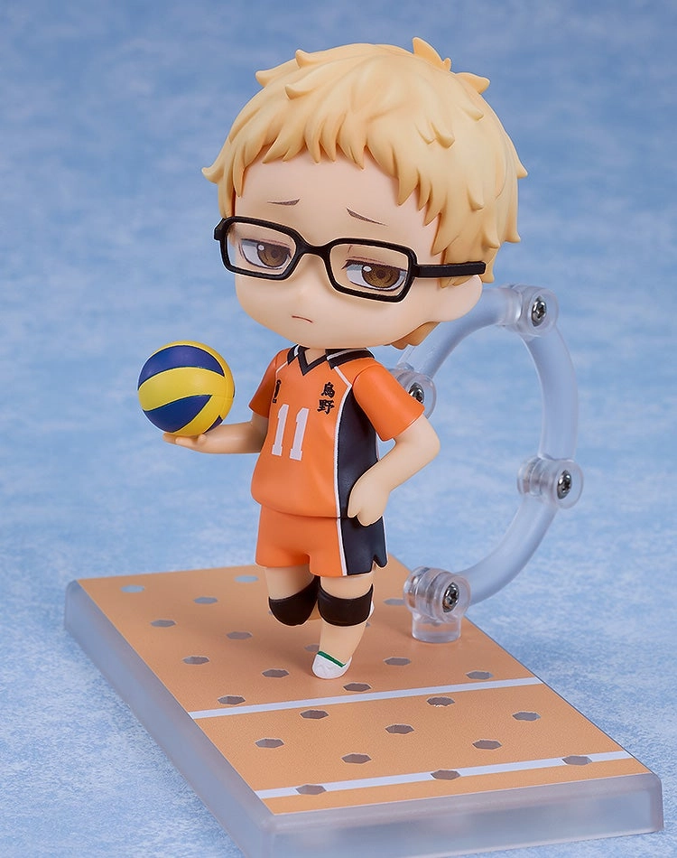 PVC Object Premium Creation Nendoroid No.2817 Kei Tsukishima: The New Karasuno Ver.