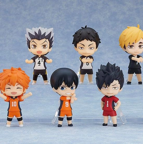 Nendoroid Surprise Haikyu!! Nationals Arc Set of 8 (Reissue) CAD Design Hand Painted